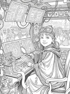 Victorian Illustration - B&W