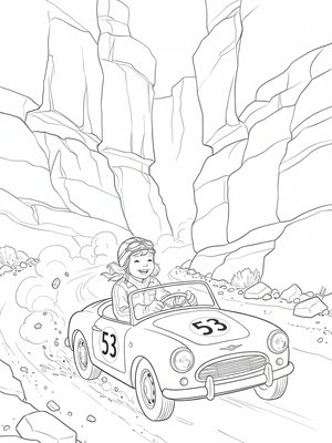 Vintage Storybook - B&W