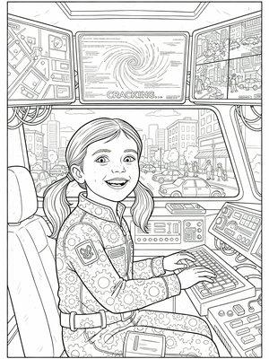 Classic Coloring Book - B&W