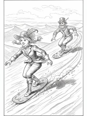 Victorian Illustration - B&W