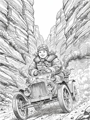 Victorian Illustration - B&W