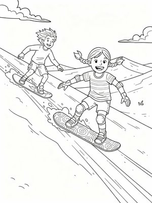 Classic Coloring Book - B&W