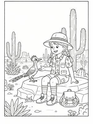 Classic Coloring Book - B&W