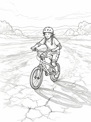 Impressionist Painting - B&W