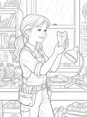 Vintage Storybook - B&W