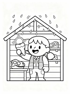 Preschool Simple - B&W