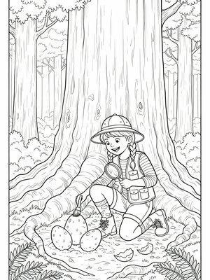 Classic Coloring Book - B&W