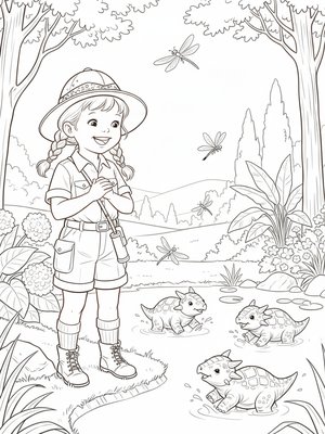 Vintage Storybook - B&W