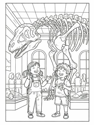 Classic Coloring Book - B&W