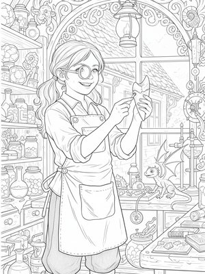 Fairy Tale Classic - B&W