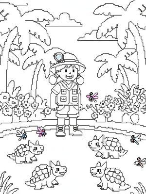 Pixel Art - B&W