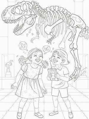 Cubist Painting - B&W