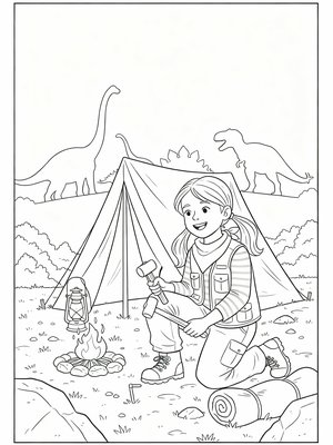 Classic Coloring Book - B&W