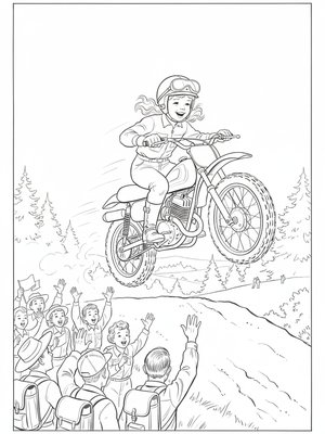 Vintage Storybook - B&W