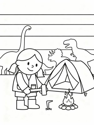 Preschool Simple - B&W