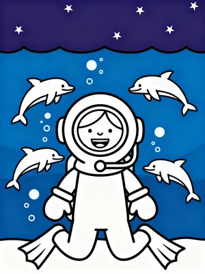 Preschool Simple - B&W