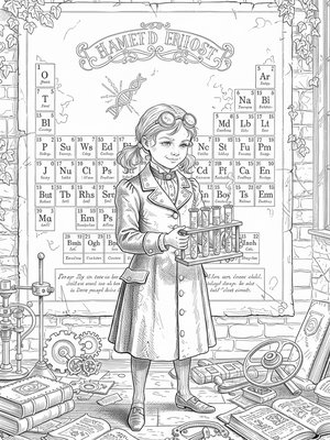 Victorian Illustration - B&W