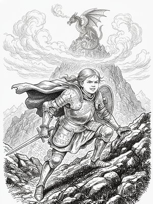 Victorian Illustration - B&W