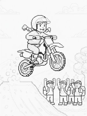 Pixel Art - B&W