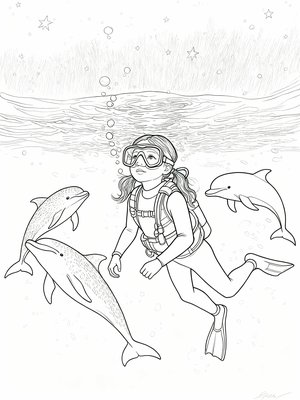 Impressionist Painting - B&W