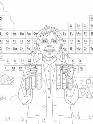 Cubist Painting - B&W