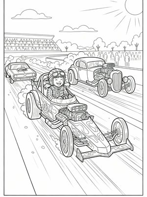 Classic Coloring Book - B&W