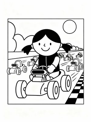 Preschool Simple - B&W