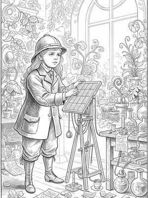 Victorian Illustration - B&W