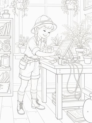 Vintage Storybook - B&W