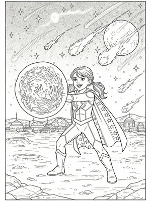 Classic Coloring Book - B&W