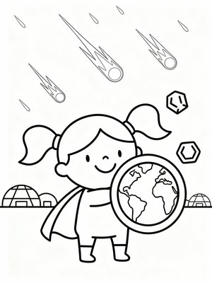 Preschool Simple - B&W