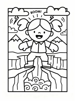 Preschool Simple - B&W