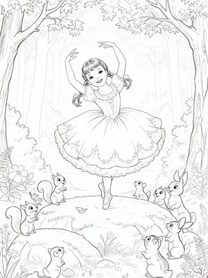 Vintage Storybook - B&W