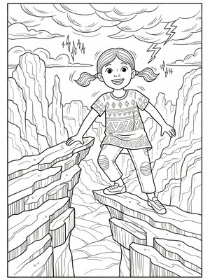 Classic Coloring Book - B&W