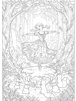 Fairy Tale Classic - B&W