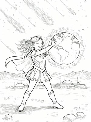 Impressionist Painting - B&W