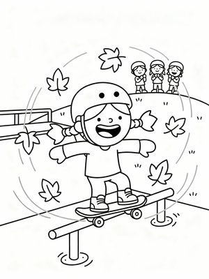 Preschool Simple - B&W