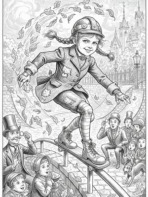 Victorian Illustration - B&W