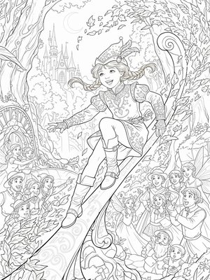 Fairy Tale Classic - B&W