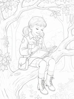 Vintage Storybook - B&W