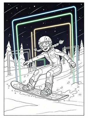 Classic Coloring Book - B&W