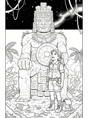 Classic Coloring Book - B&W