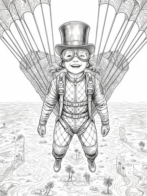 Victorian Illustration - B&W