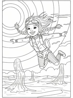 Classic Coloring Book - B&W