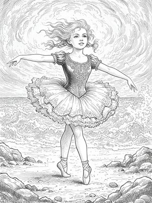 Victorian Illustration - B&W