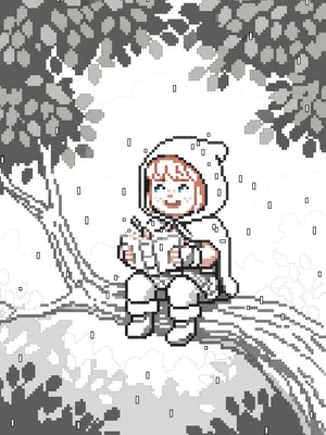 Pixel Art - B&W