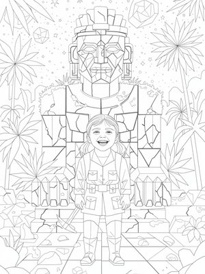 Cubist Painting - B&W