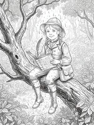 Victorian Illustration - B&W