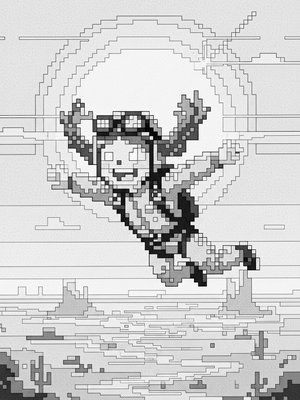 Pixel Art - B&W