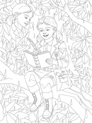 Cubist Painting - B&W